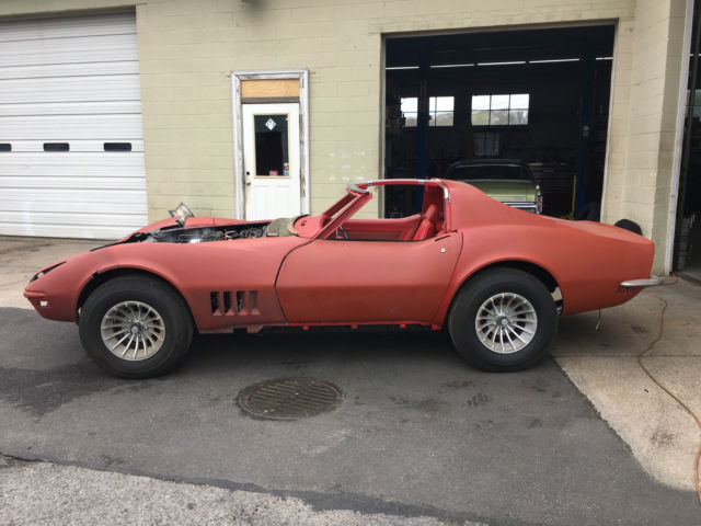 1969 Corvette 427 390HP A/C 4 Speed Numbers Matching Nut and Bolt Resto Started 1969 Chevrolet Corvette