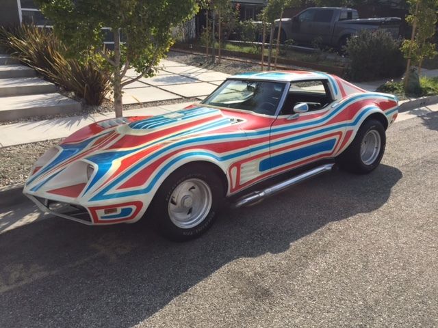 1969 corvette 427 big block 4 speed greenwood wide body custom 1969 Chevrolet Corvette coupe