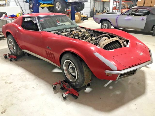 1969 Chevrolet Corvette 1969 corvette 427 # matching 4 speed project - photo 2