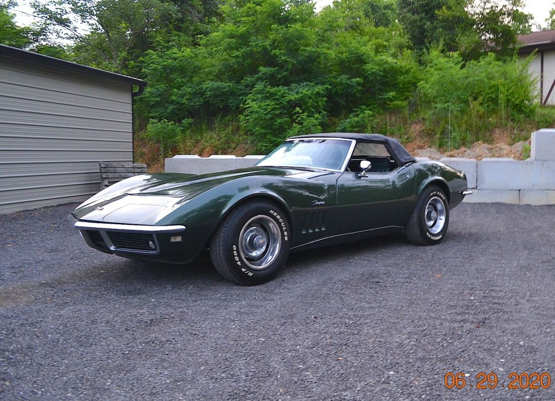 1969 Chevrolet Corvette CONVERTIBLE 350/350HP 4SPD PS PW MATCHING NUMBERS - photo 2