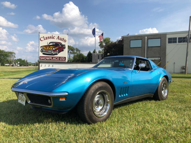 1969 Corvette Coupe 427 CI 400 HP Tri-Power 4 Speed A/C 1969 Chevrolet Corvette Base