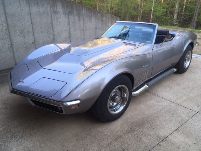 1969 Corvette L46 Convertible, Numbers Matching, Original Side Pipe Car 1969 Chevrolet Corvette