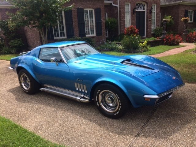 1969 Corvette Stingray 427 / 480HP Big Block Lemans Blue 1969 Chevrolet Corvette