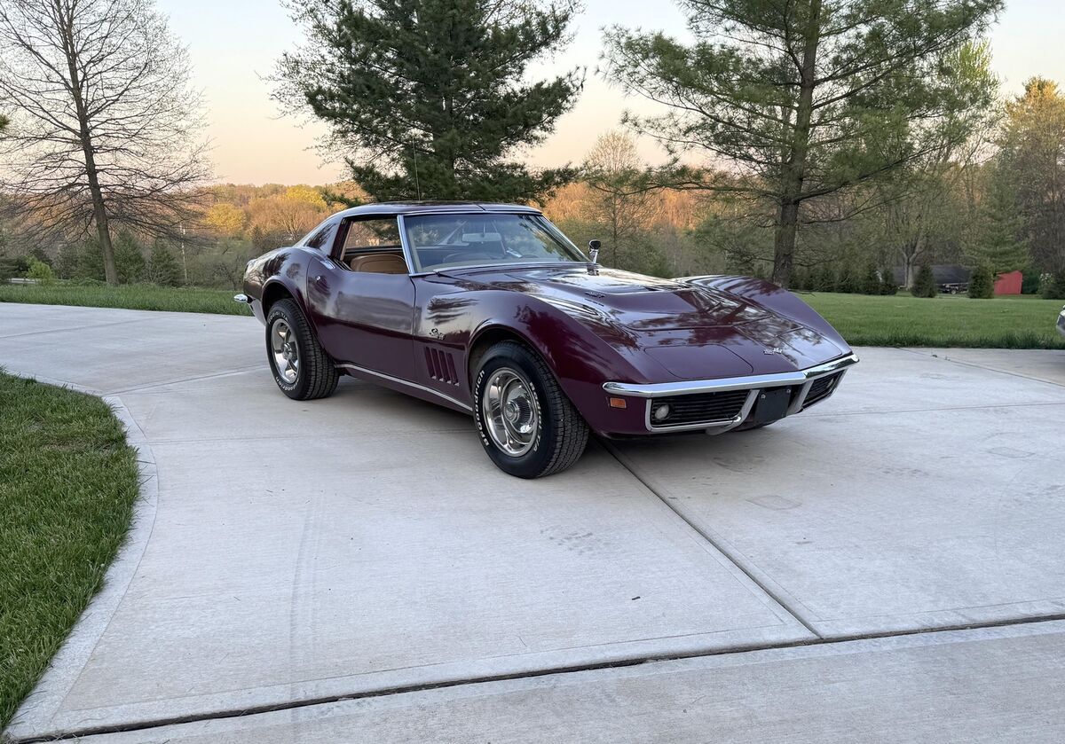 1969 CHEVROLET T-TOPS CORVETTE 427 4SPD NUMBERS MATCHING PS PDB - photo 5