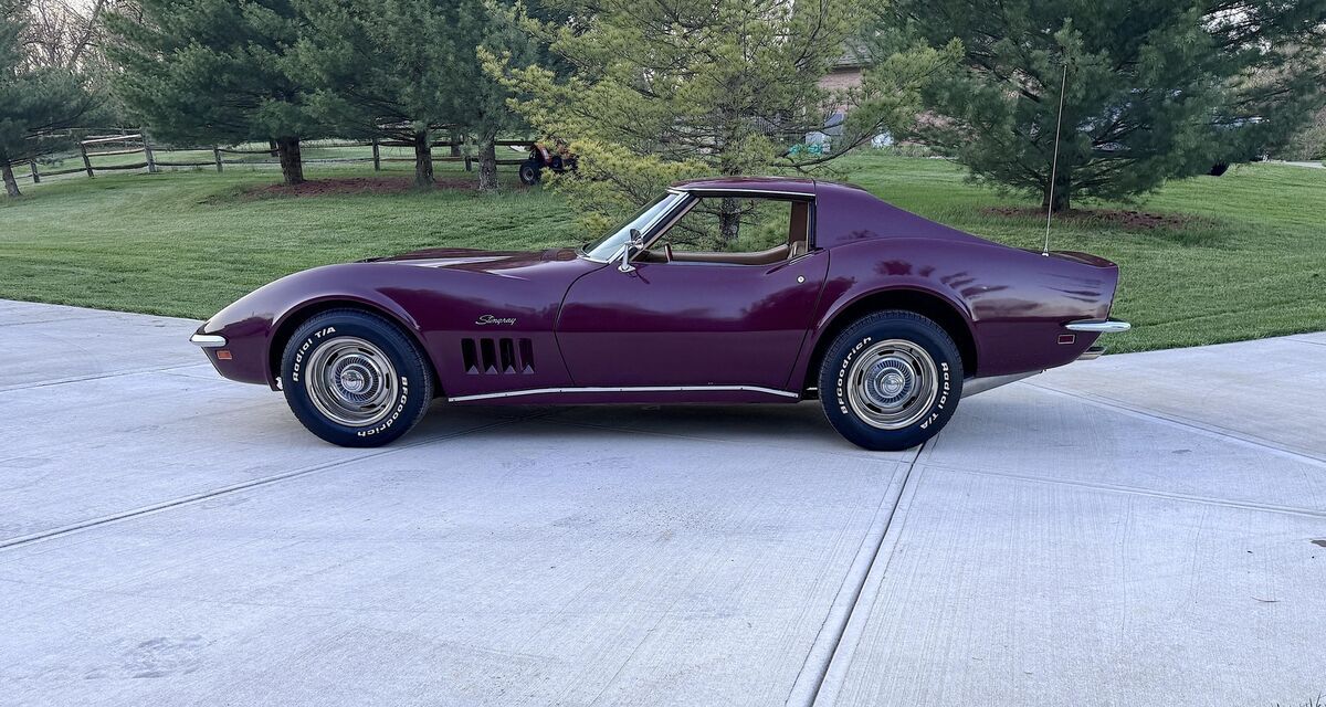 1969 CHEVROLET T-TOPS CORVETTE 427 4SPD NUMBERS MATCHING PS PDB - photo 6