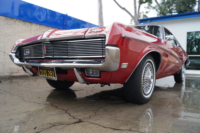 1969 Mercury Cougar ORIG CALIFORNIA BLACK LICENSE PLATE CAR! - photo 4