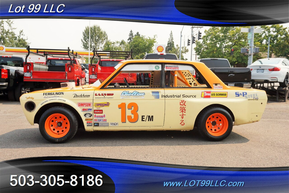 1969 Datsun 510 2 Doors Race Car V6 CONVERSION Roll Cage Coupe 1969 Z-Series 510 RACE CAR 2 V6 Swap Automatic Roll cage