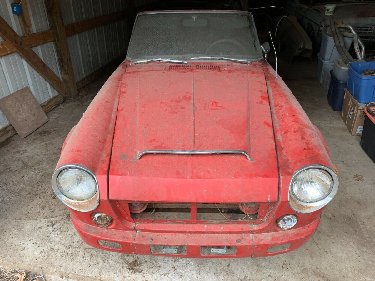 1969 Datsun Roadster SRL 2000 body and chassis 1969 Datsun Roadster