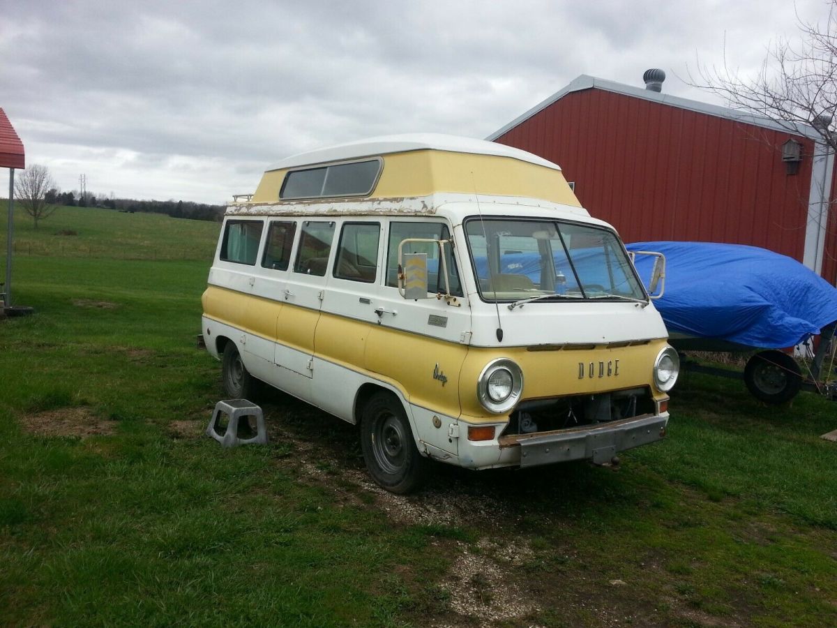 1969 Dodge A108 Family Wagon Camper 1969 Dodge camper