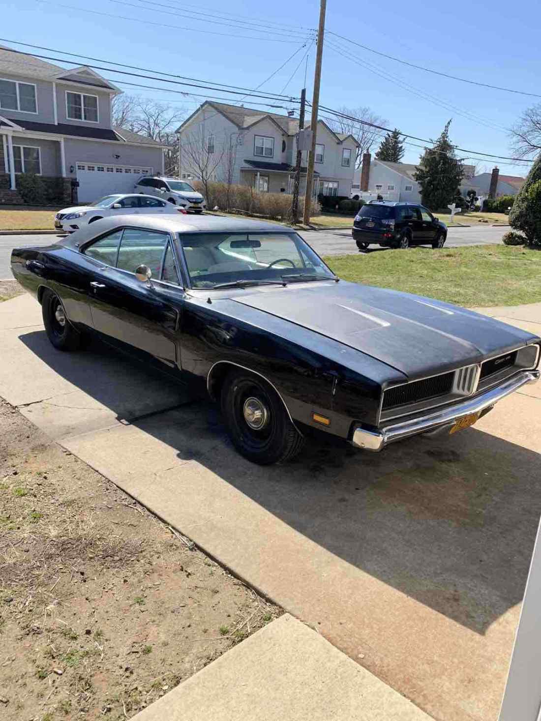 1969 Dodge Charger Black RWD Manual se 1969 Dodge Charger se