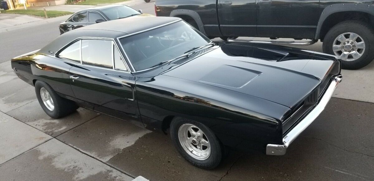1969 Dodge Charger RT Black RWD Automatic R/T 1969 Dodge Charger RT R/T