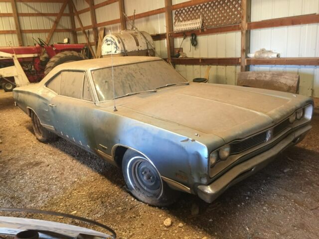 1969 Dodge Coronet 500 hardtop coupe, barn find, 318 A/C car 1969 Dodge Coronet 500
