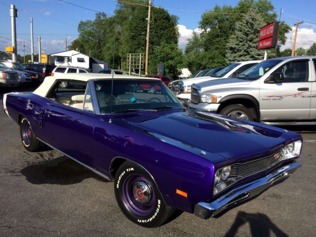 1969 Dodge Coronet R/T Convertible 4 Speed 1969 Dodge Coronet Convertible R/T
