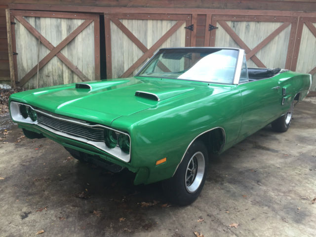 1969 Dodge Coronet R/T Convertible Project Could be Hemi 4 Speed 440 6 Pack Nic 1969 Dodge Coronet R/T Clone