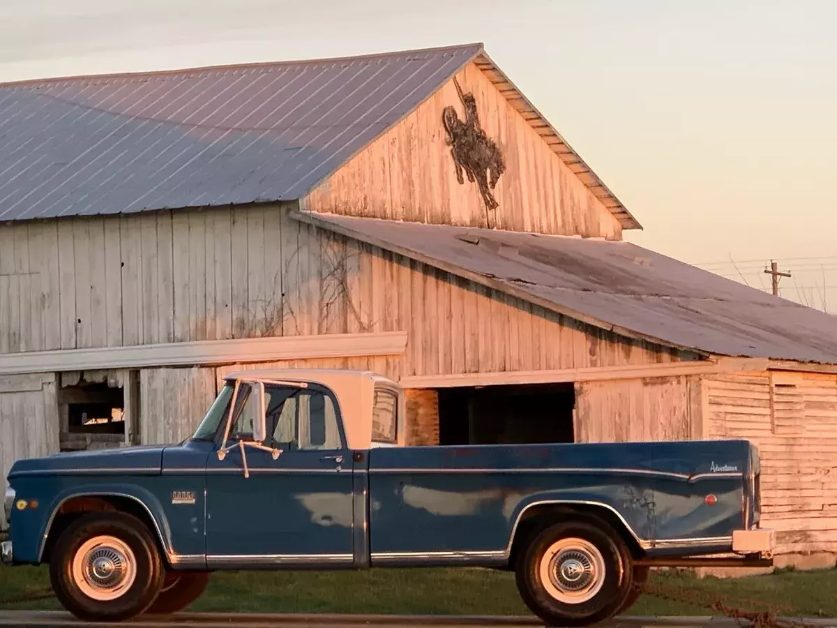 1969 Dodge D2 Pickup Blue camper special 1969 Dodge D2 camper special