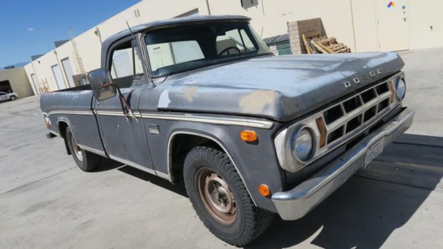 1969 DODGE D200 D200 CAMPER SPECIAL CUSTOM 318 V8! 1969 Dodge Other Pickups D200 CAMPER SPECIAL CUSTOM 318 V8!