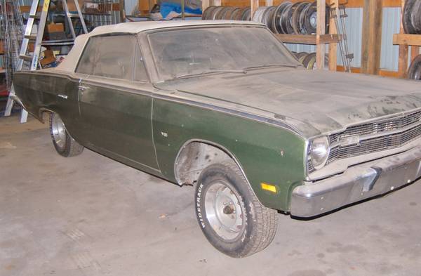 1969 Dodge Dart GT 4-speed Convertible - 1 of 25 1969 Dodge Dart Green