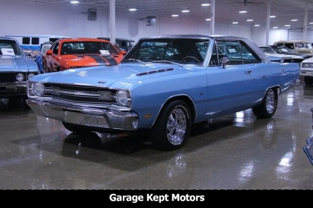 1969 Dodge Dart GT Light Blue Coupe 273 V8 86431 Miles 1969 Dodge Dart GT