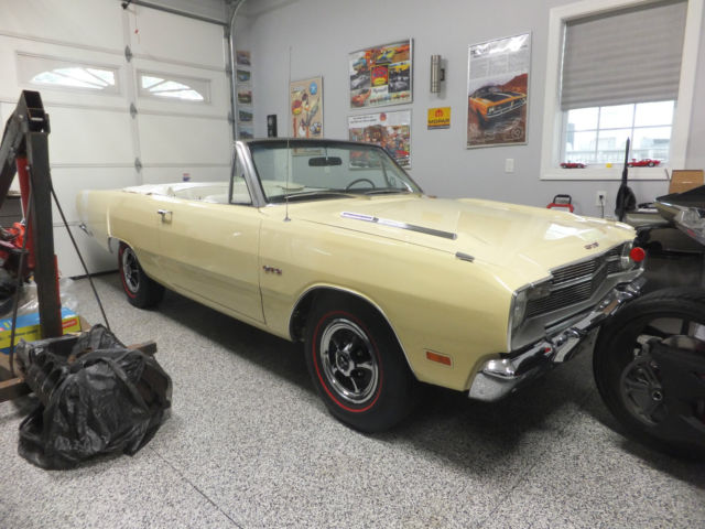 1969 Dodge Dart GTS Convertible 340 Rare 1 of 214 Conv 1969 Dodge Dart