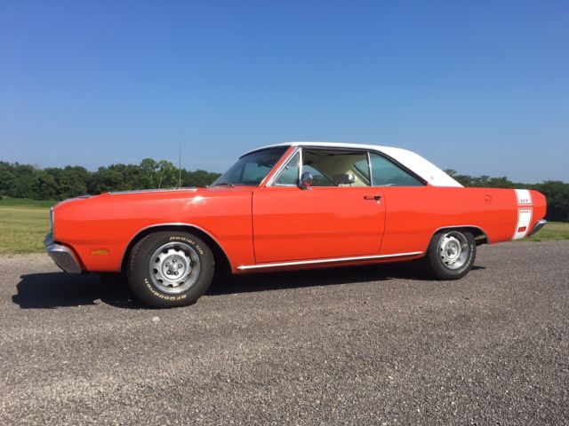 1969 Dodge Dart GTS Restored 340 727 Hemi Orange Numbers Matching 1969 Dodge Dart
