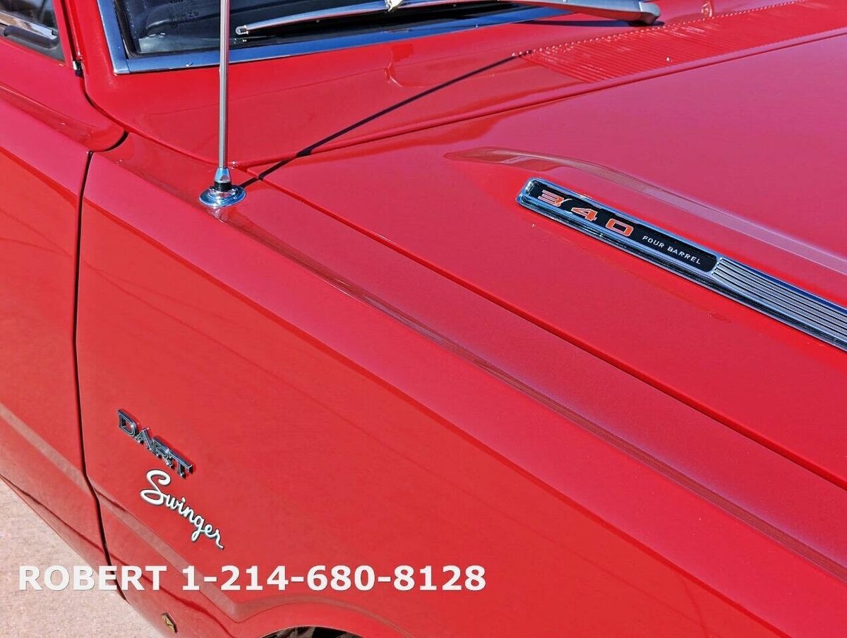 1969 Dodge Dart Swinger Numbers Matching 340cid 4-Speed Restored - photo 9
