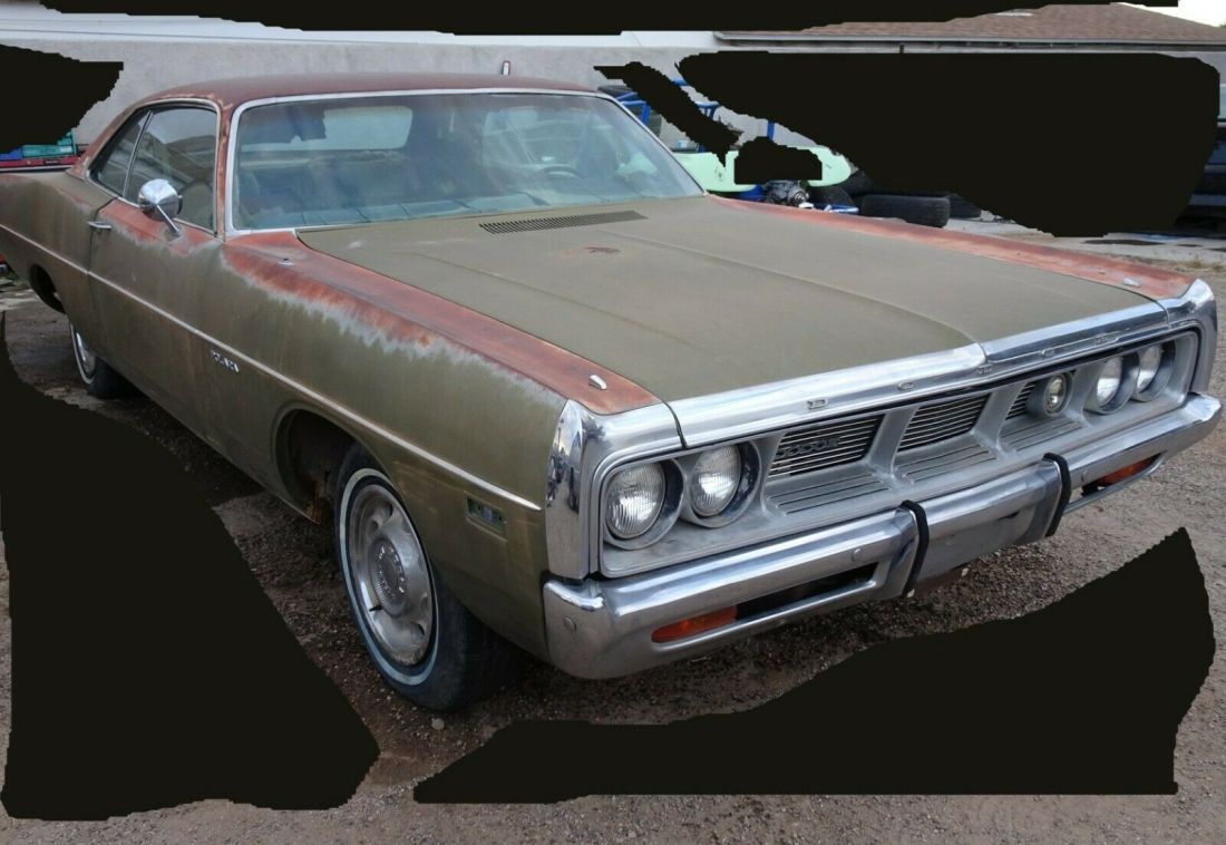 1969 Dodge Polara C body survivor AZ find runs AC super light ps pb 90% rot free 1969 Dodge Polara Spring Special