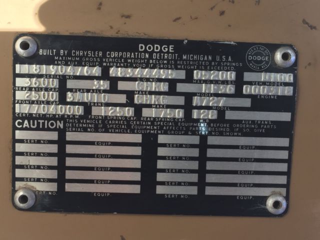 1969 Dodge Other Pickups sweptline - photo 10
