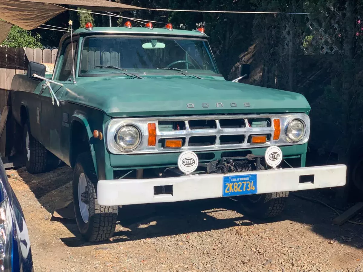 1969 dodge w200 power wagon factory a/c winch clean title. 1969 Dodge Power Wagon custom
