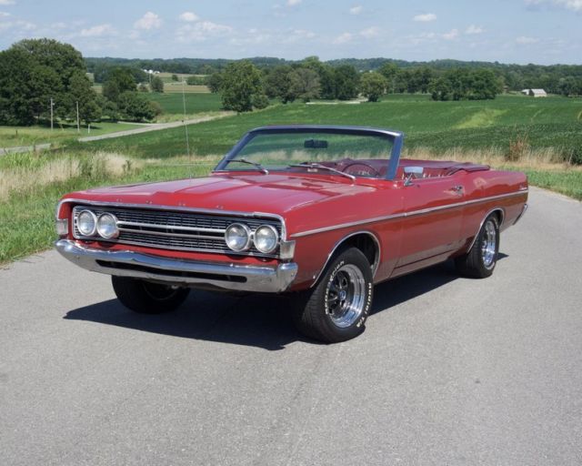 1969 Fairlane 500 Convertible Numbers-Matching 302 AC Auto 1968 Ford Fairlane 500