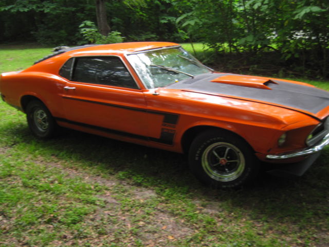 1969 Fastback Boss 302 clone. + high $$$ 331 STROKER engine!! + AOD transmission 1969 Ford Mustang