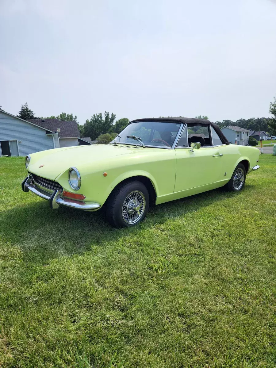 1969 fiat 124 spider 1969 Fiat 124 Spider