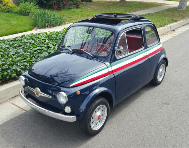 1969 FIAT 500L* SENSATIONAL CAR*RESTORED IN ITALY*LIVES IN SOUTHERN CALIFORNIA!! 1969 Fiat 500 500L