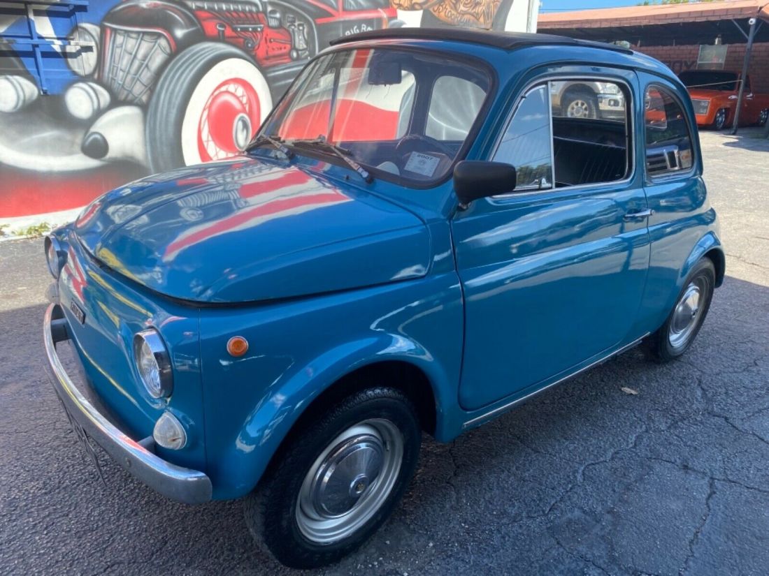 1969 FIAT MICRO CAR SHIPPED IN FROM ITALY ORIGINAL COLLECTOR CAR 954 937 8271 1969 Fiat 500