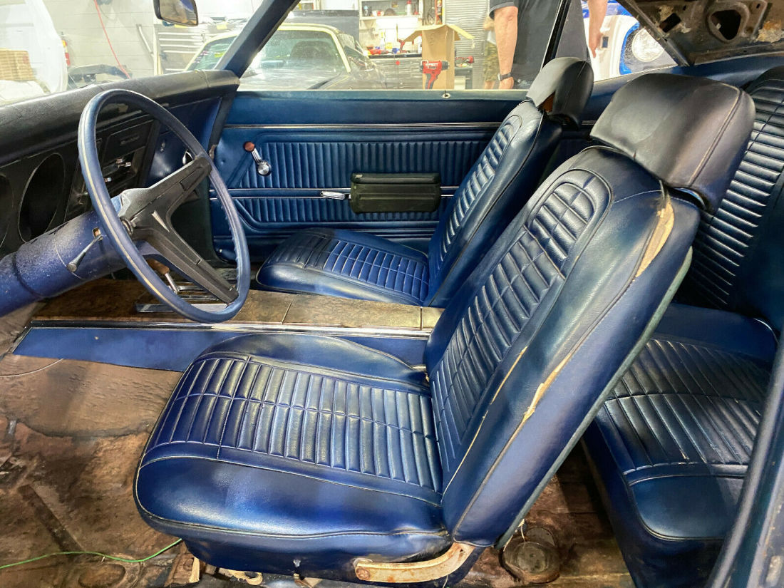 1969 Pontiac Firebird Coupe - No Reserve, 350ci Auto, Liberty Blue - photo 12