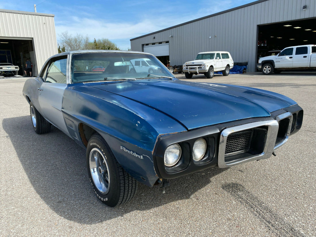 1969 Pontiac Firebird Coupe - No Reserve, 350ci Auto, Liberty Blue - photo 2
