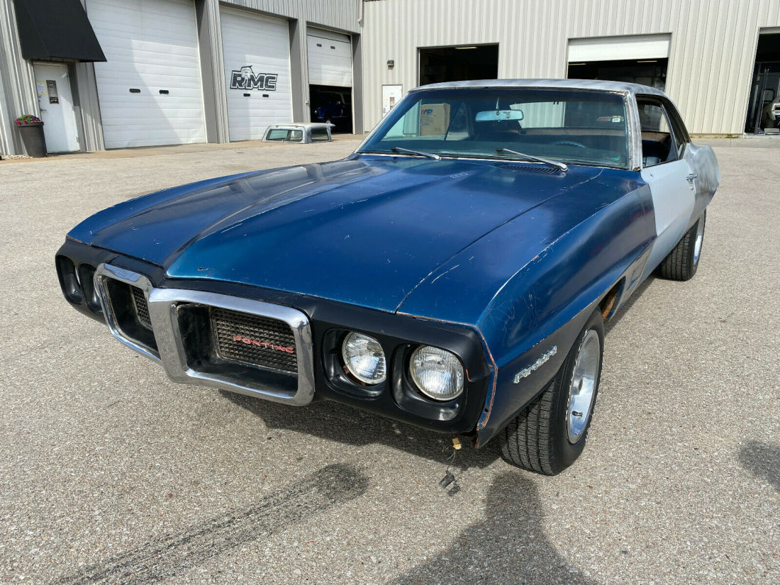 1969 Pontiac Firebird Coupe - No Reserve, 350ci Auto, Liberty Blue - photo 4