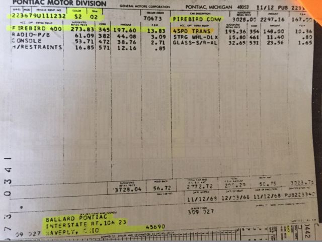 1969 Pontiac Firebird - photo 6