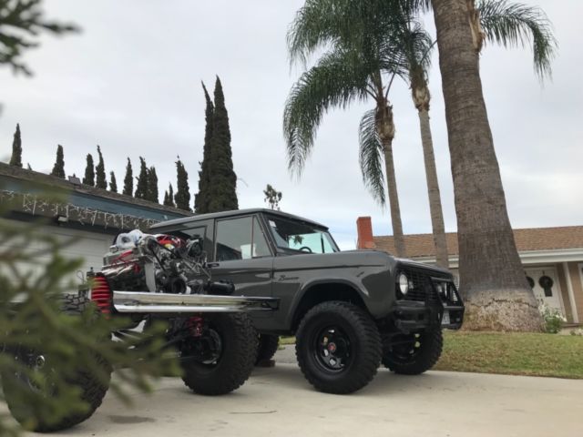 1969 Ford Bronco just finished in 2018 ford raptor lead foot grey 1969 Ford Bronco Sport