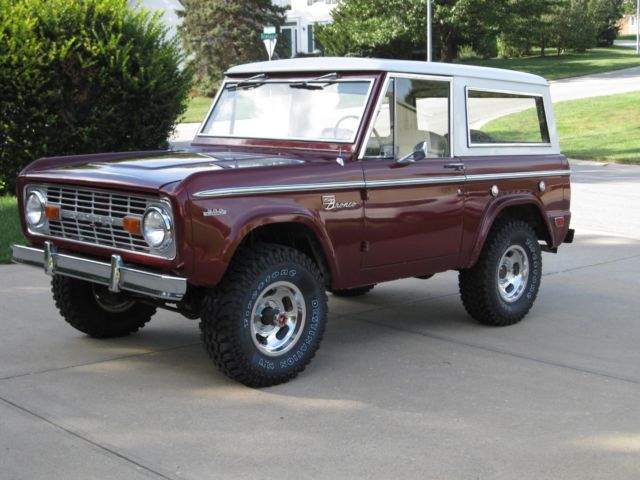 1969 Ford Bronco Sport with Rare Stroppe Baja Options Excellent Condition 1969 Ford Bronco Sport