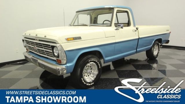 1969 Ford F-100 Longbed Pickup Truck 390 V8 3 Speed Manual Classic Vintage Colle 1969 Ford F-100 Longbed