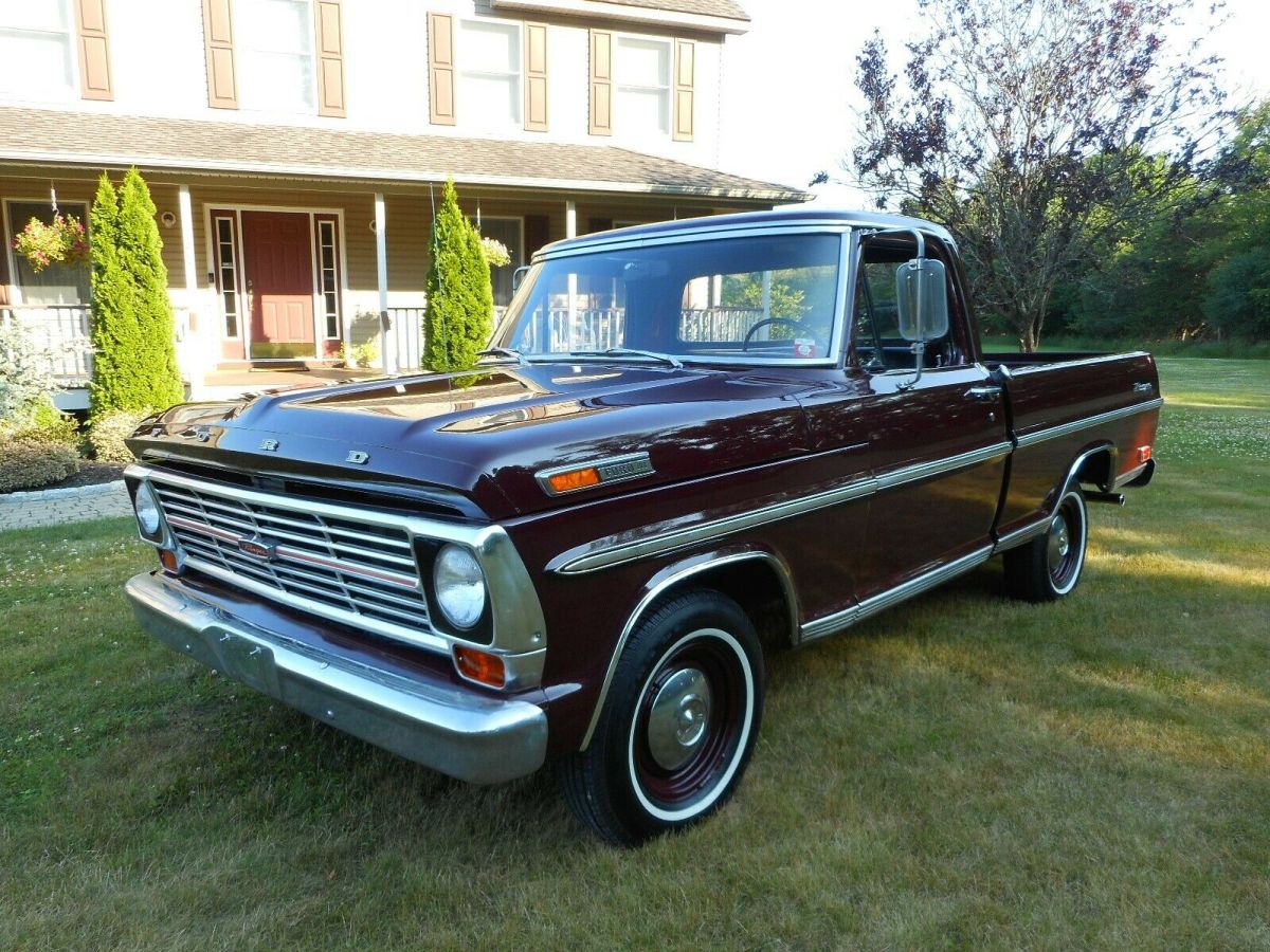 1969 Ford F-100 Ranger Package Short Box 88,000 orig mi, 360 v8 solid truck 1969 Ford F-100 Ranger