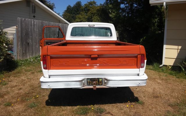1969 Ford F-100 Base Standard Cab Pickup 2-Door - photo 3