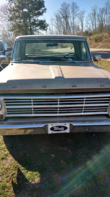 1969 Ford F-100 Vintage Custom Cab Pickup Truck - photo 2