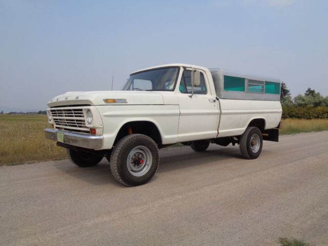 1969 Ford F-250 F250 4x4 Highboy hiboy western high desert ranch truck barn find 1969 Ford F-250