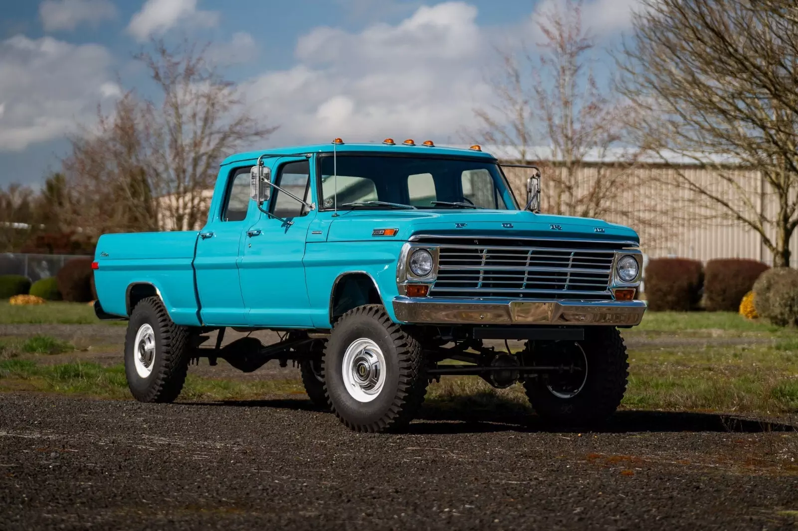 1969 Ford F-250 Factory 4wd , Real F26 Short Bed Crew Cab! 1969 Ford F-250