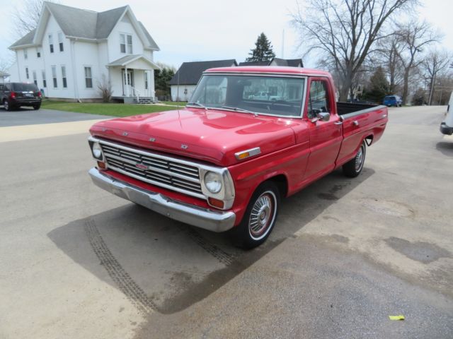 1969 FORD F100 RANGER NO RESERVE SEE VIDEO 360 AUTOMATIC P/S P/B 67 68 70 71 1969 Ford F-100 RANGER