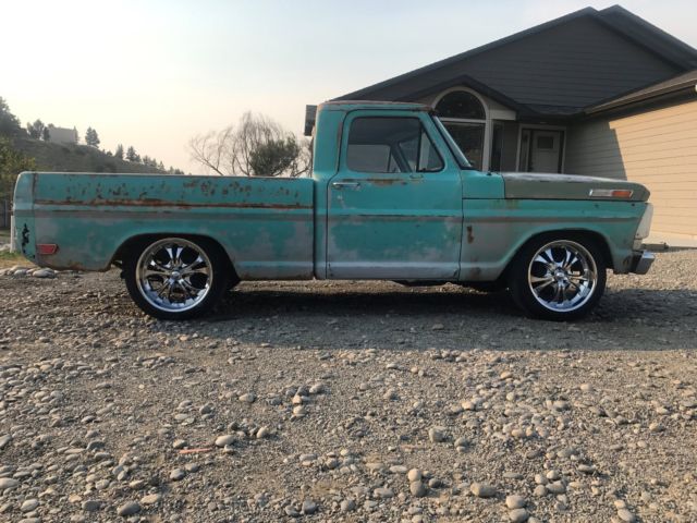 1969 ford f100 rat rod project shortbox short box 1969 Ford F-100