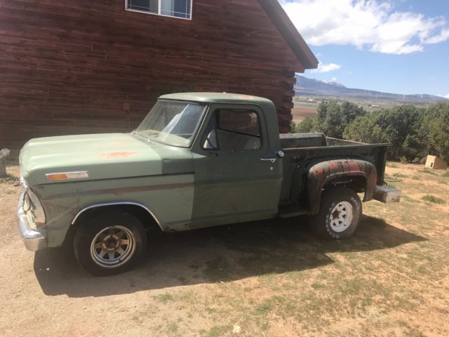 1969 Ford F100 stepside 351 Windsor 2wd 1969 Ford F-100