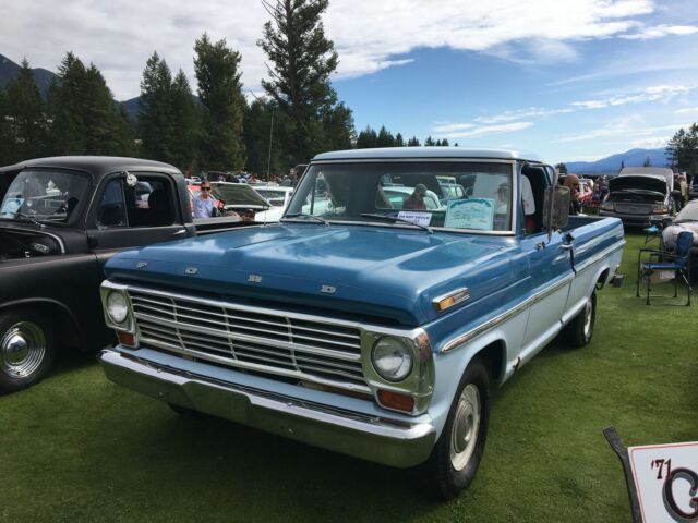 1969 Ford F100 Styleside Custom Cab 390 V8 255hp 4 Speed 1969 Ford F-100 Custom Cab