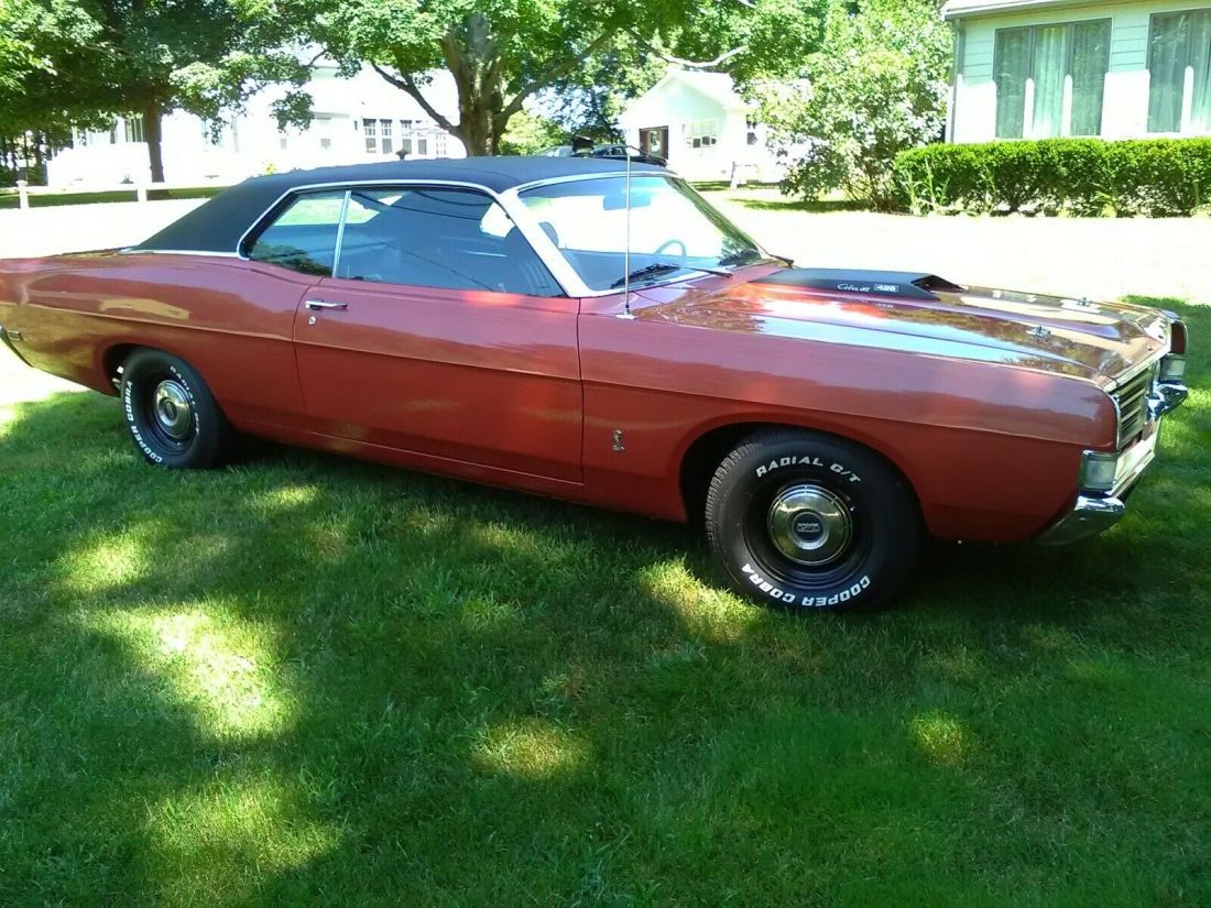 1969 Ford Fairlane cobra Sedan Red RWD Manual cobra 1969 Ford Fairlane cobra cobra